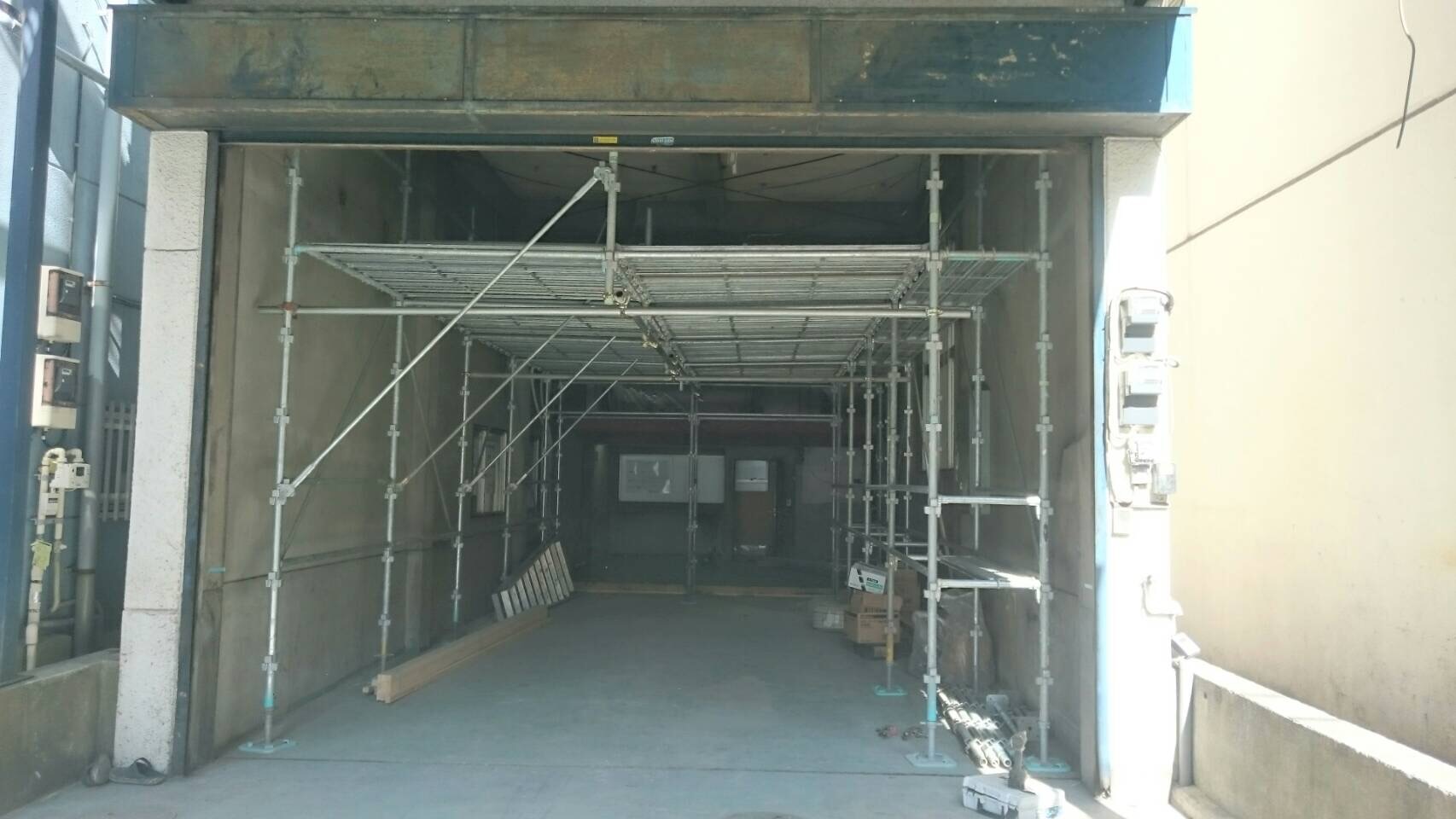 足場工事 施工事例9